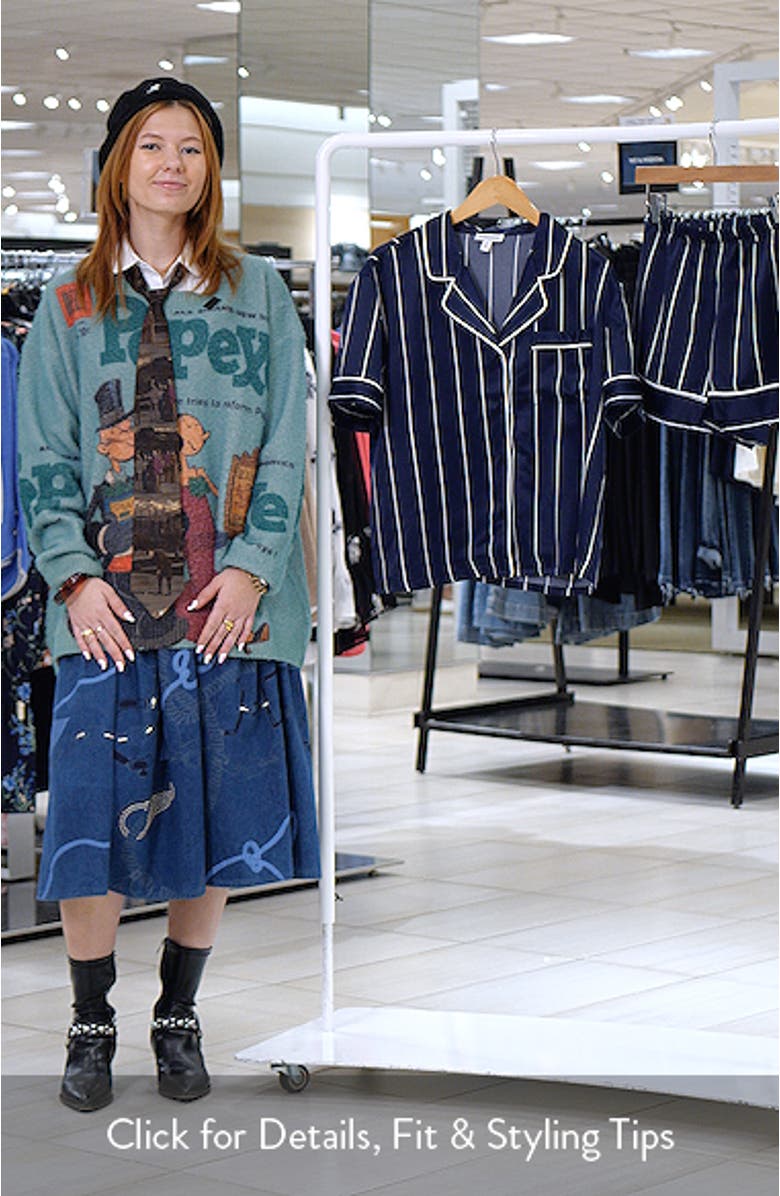 Satin Short Pajamas, sales video thumbnail