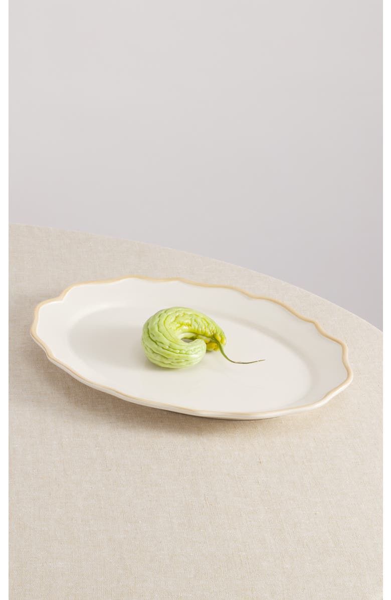 Maison Madison Home Oval Platter 15,5'', Alternate, color, Colette