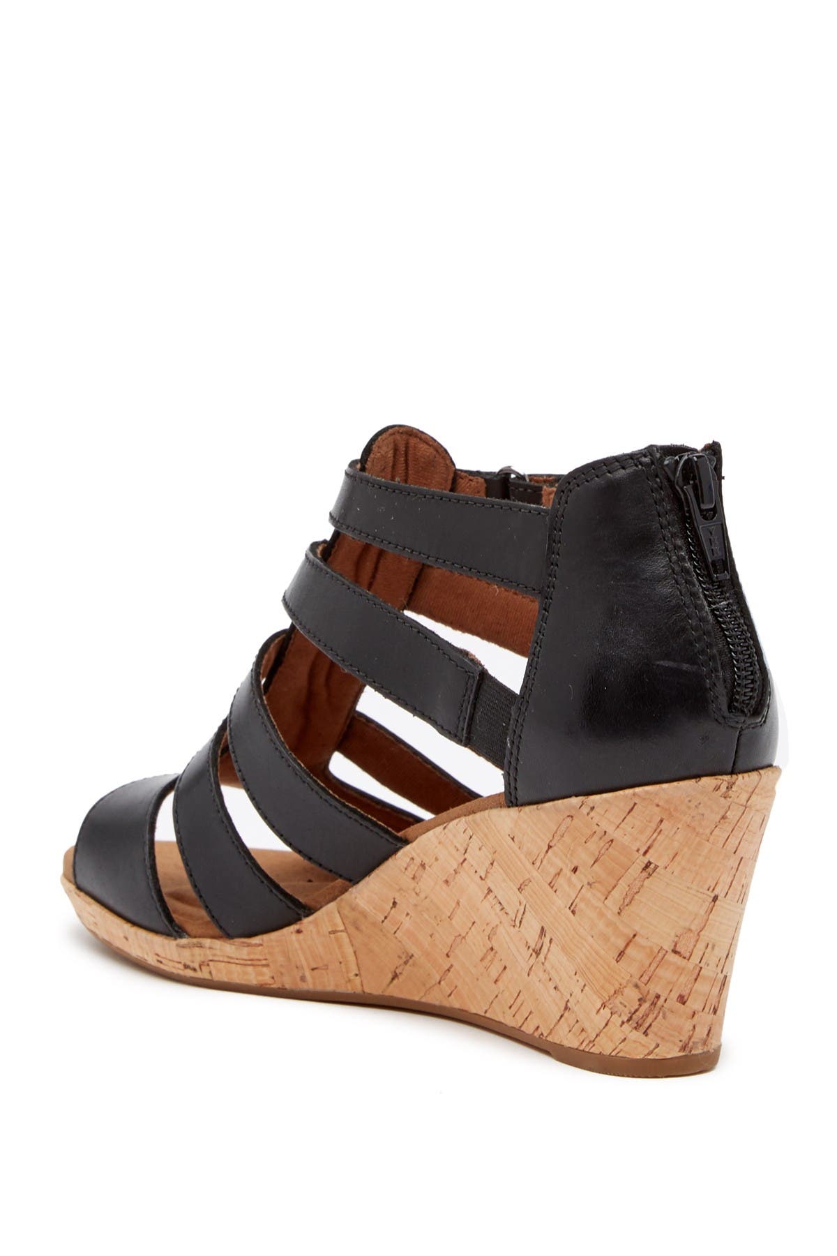 Rockport Briah Cage Wedge Sandal - Wide Width Available, Alternate, color, 