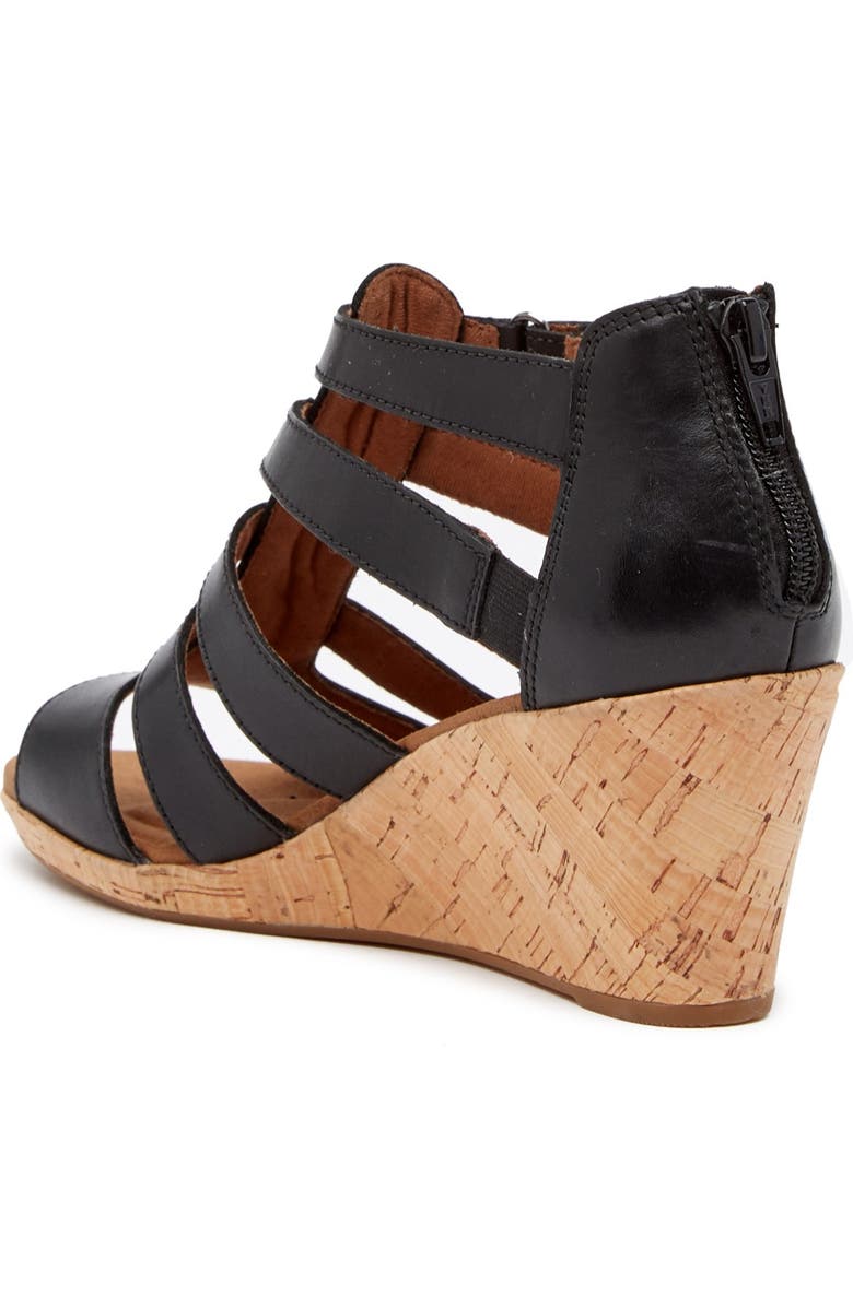 Rockport Briah Cage Wedge Sandal - Wide Width Available, Alternate, color,