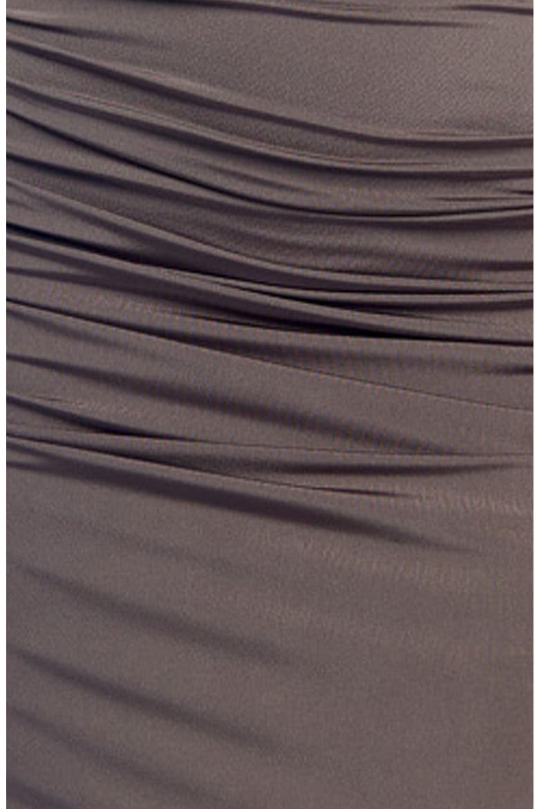 Alfie Asymetrical Top, Alternate, color, Mocha