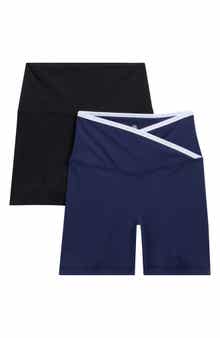 Lux 2-Pack High Waist Bike Shorts