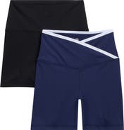 YOGALICIOUS Lux 2-Pack High Waist Bike Shorts