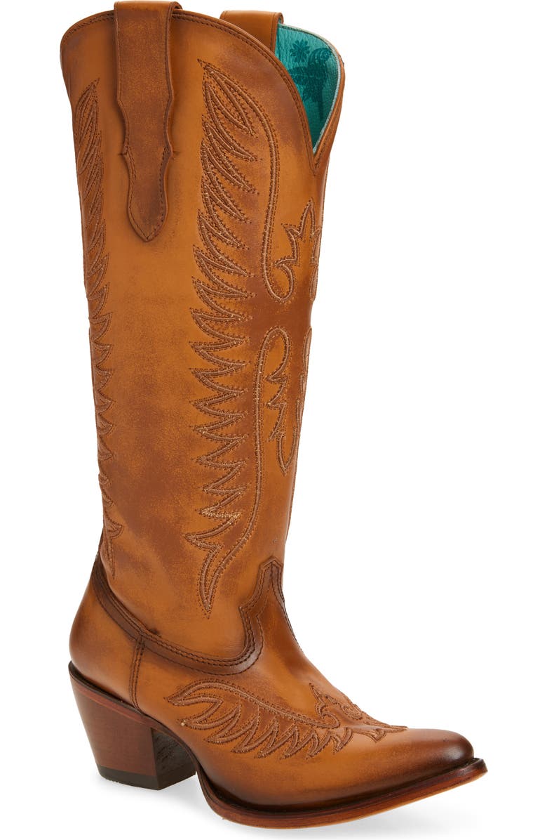 CORRAL Eagle Embroidered Western Boot, Main, color,