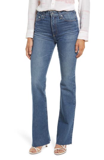 Ag Alexxis High Waist Bootcut Jeans In Blue