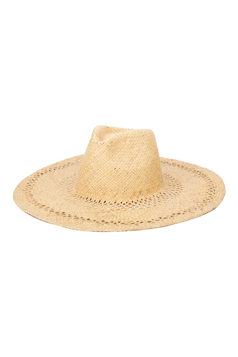 Raffia Sun Hat, Main, color, NATURAL