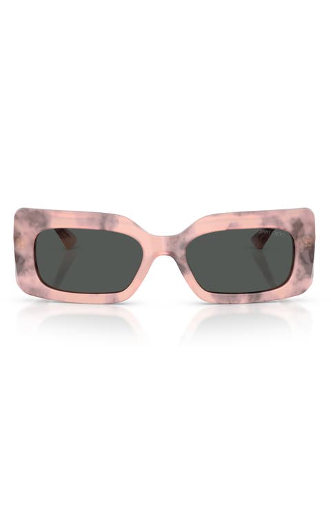 53mm Rectangular Sunglasses