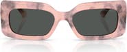 Jimmy Choo 53mm Rectangular Sunglasses