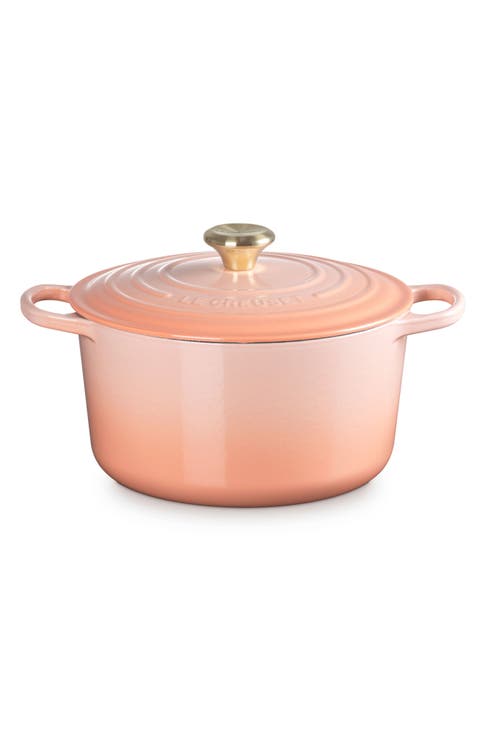 Signature 6.5-Quart Round Enamel Cast Iron Dutch Oven