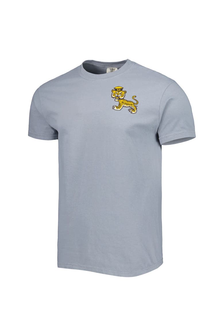 Men's Graphite Missouri Tigers Vault State Comfort T-Shirt, Alternate, color, Graphite