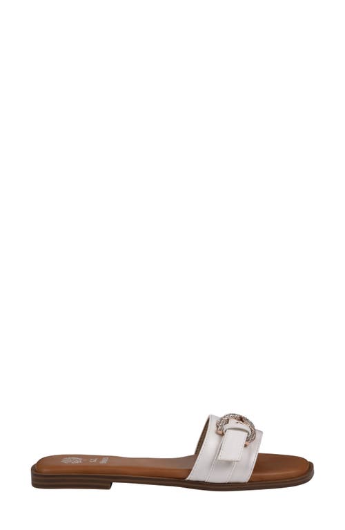 Gc Shoes Kenna Slide Sandal In White