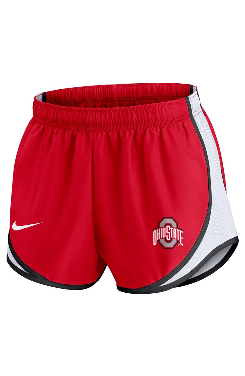 Nike Women's Nike Red Ohio State Buckeyes Spring Break Tempo Performance Shorts, Alternate, color, Red