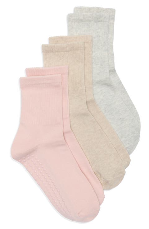 Pack of 3 Pilates Crew Socks