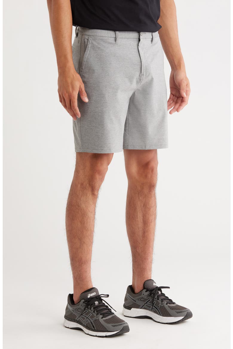 Golf Flyer Shorts, Alternate, color, MED GREY HEATHER