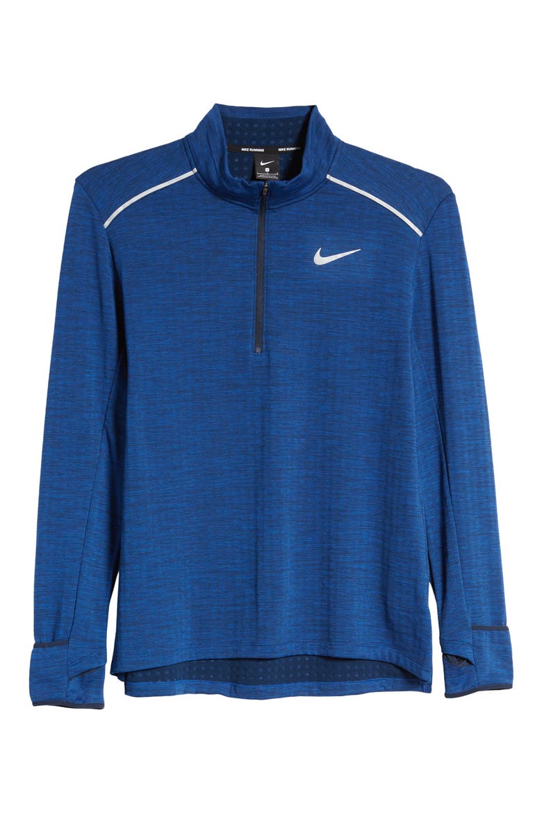 Therma Sphere Element 3.0 Half Zip Pullover, Alternate, color, OBSIDIAN/ HEATHER/ SILVER