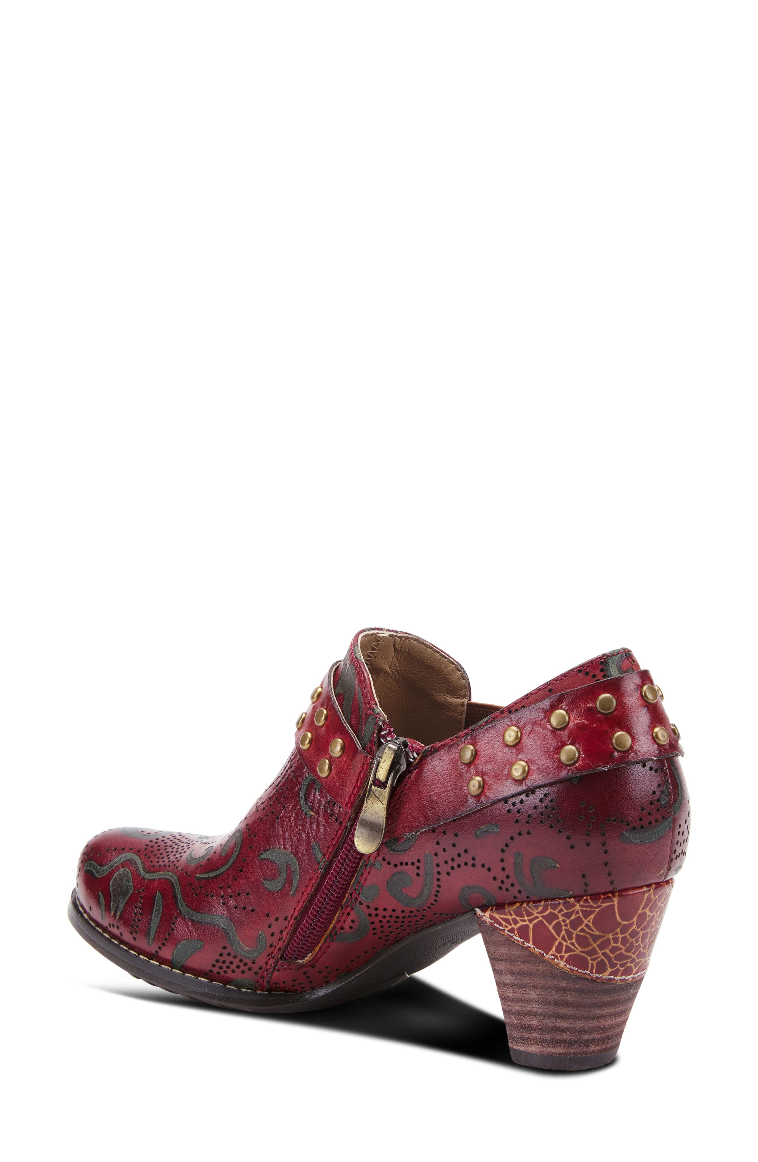 L'Artiste Kacielou Bootie, Alternate, color, MAHOGANY