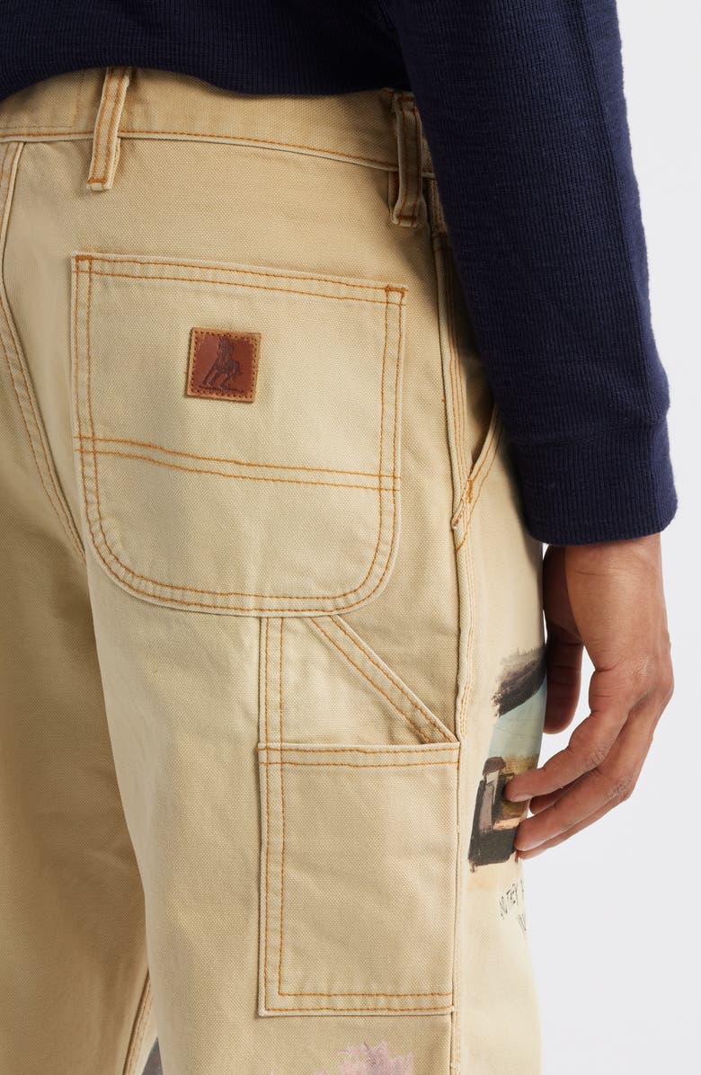 ONE OF THESE DAYS Just Like It Began Painter's Pants, Alternate, color, 