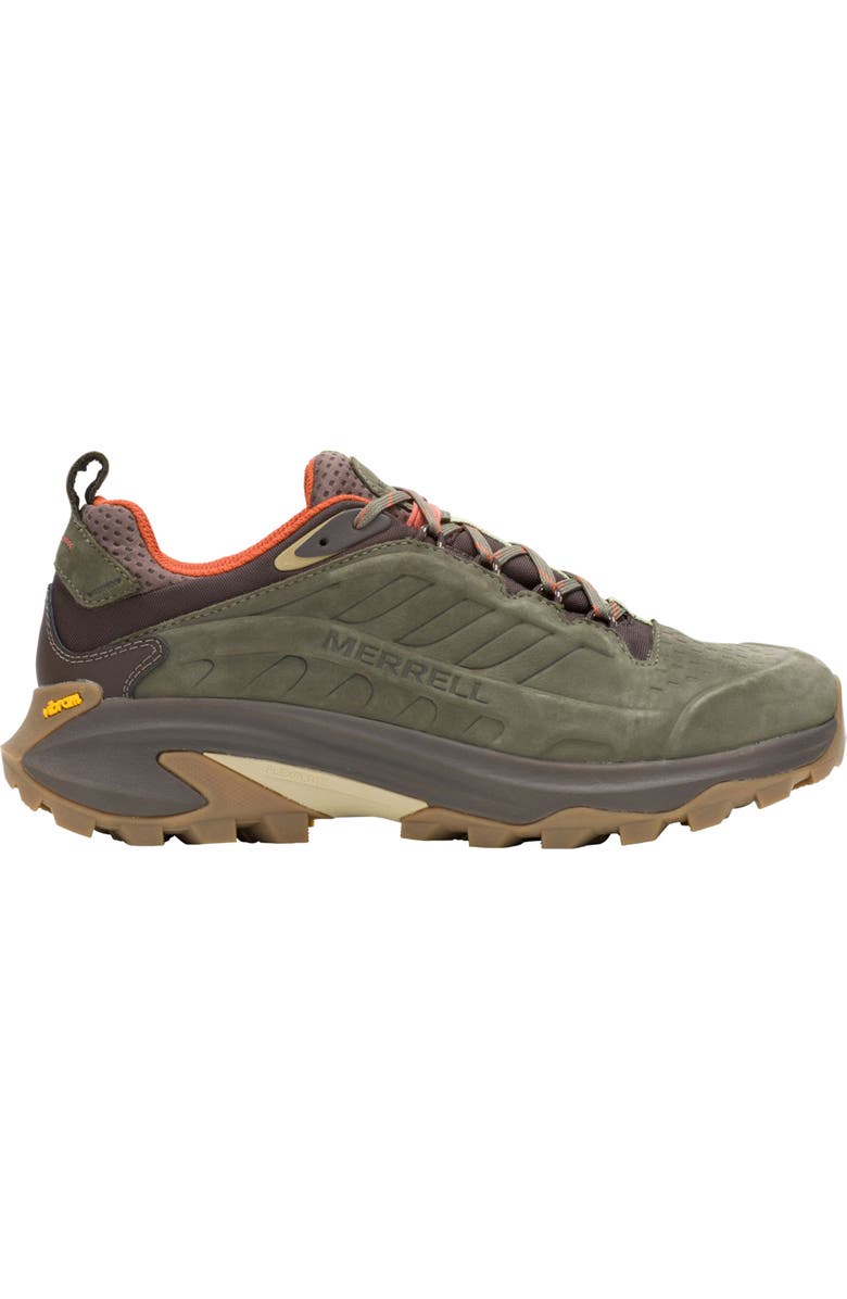 Merrell Moab Speed 2 Waterproof Hiking Shoe, Alternate, color, Olive