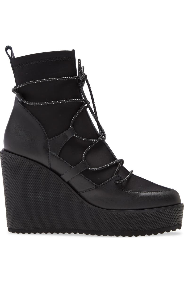 Steve Madden Atomic Wedge Lace-Up Bootie, Alternate, color,