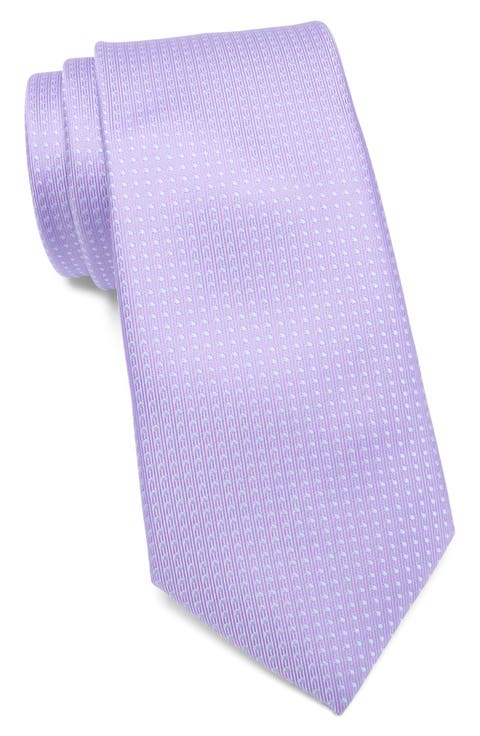 Polka Dot Satin Tie