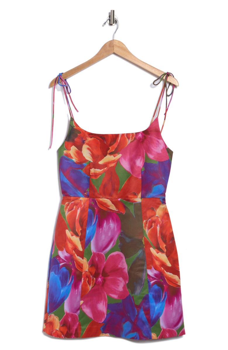 Ted Baker London Jyneen Shoulder Tie Dress, Alternate, color,