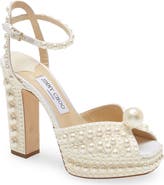 Jimmy Choo Sacaria Embellished Platform Sandal