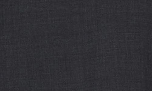 Theory Testra Stretch Virgin Wool Blend Pants In Charcoal