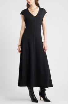 Nordstrom Cap Sleeve Fit & Flare Dress