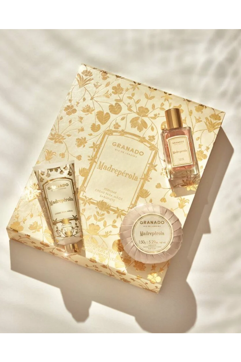 Madrepérola Scented Trio, Alternate, color, Clear