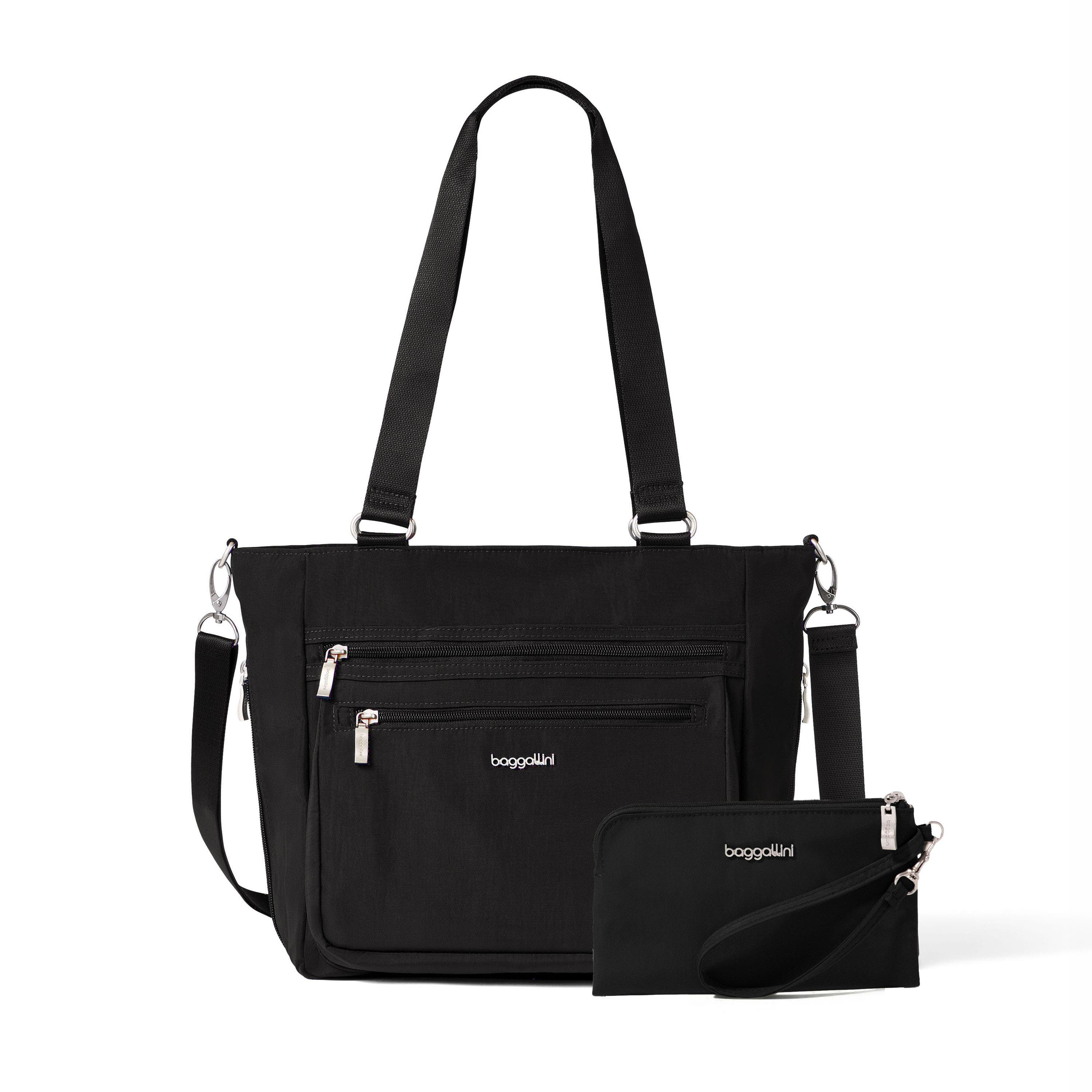 Modern Everyday Shopper Tote, Main, color, Black