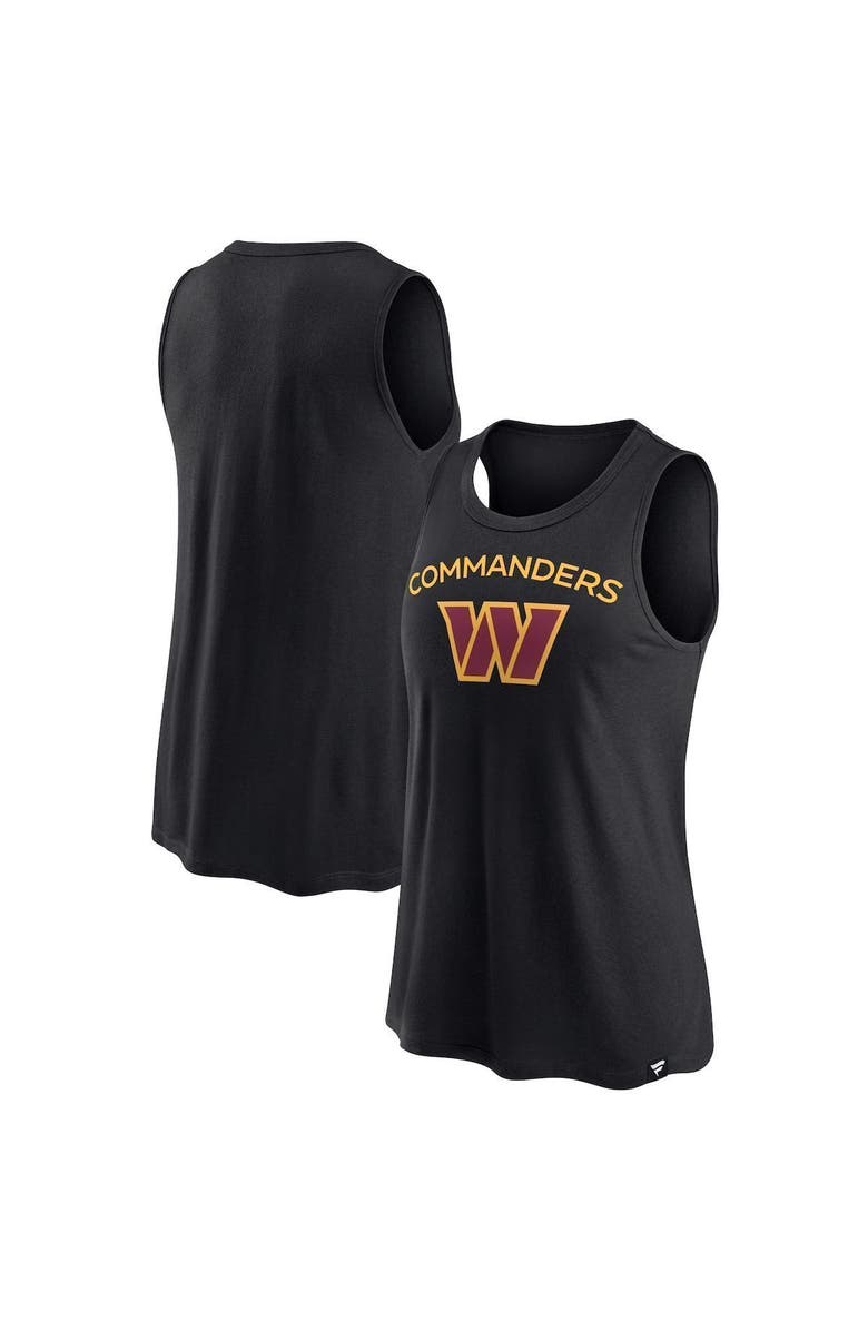 FANATICS Women's Fanatics Branded Black Washington Commanders Root For Tank Top, Main, color, 