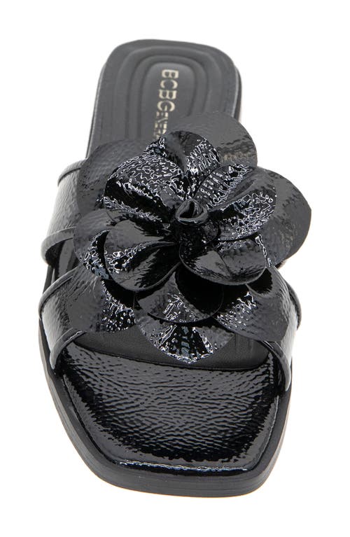 Bcbg Mazey Slide Sandal In Black