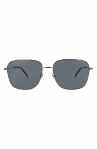 61mm Square Sunglasses