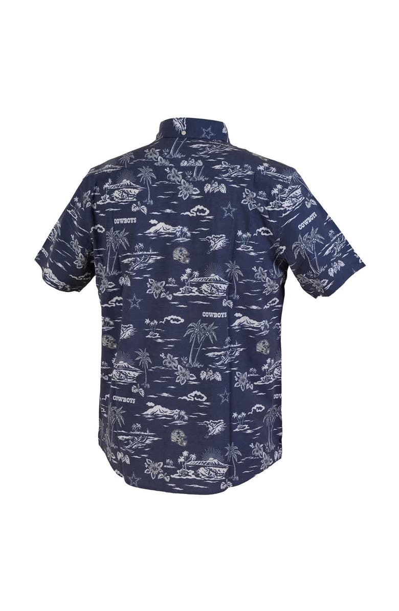 Reyn Spooner Men's Reyn Spooner Navy Dallas Cowboys Kekai Performance Button-Down Shirt, Alternate, color, Navy