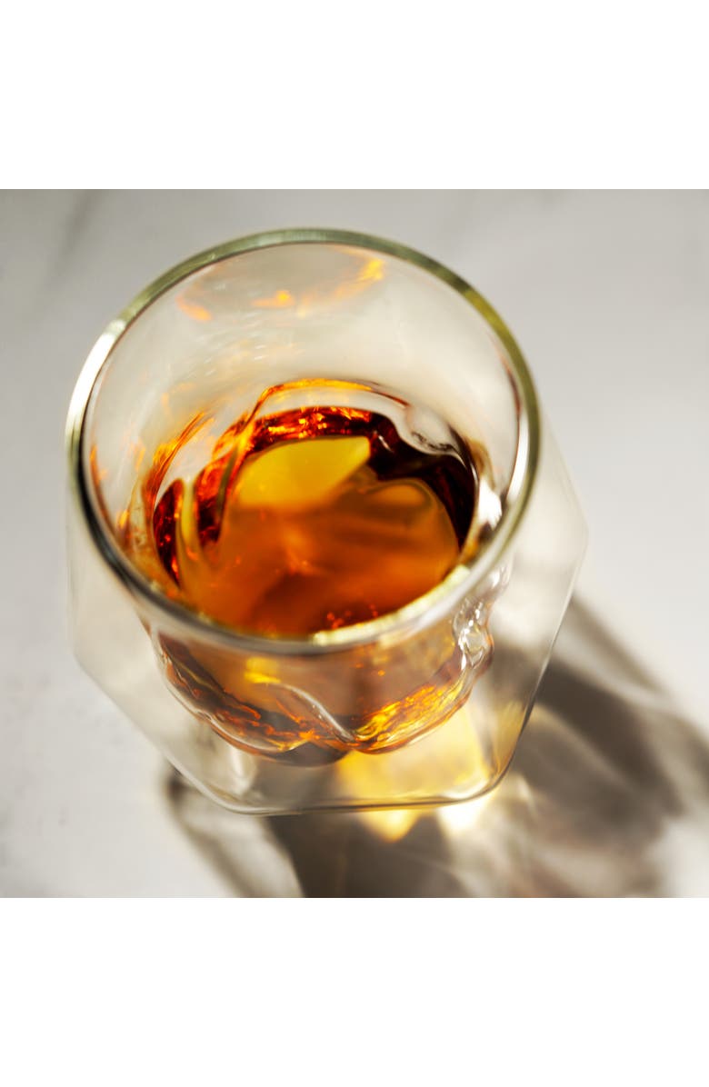 Viski Alchemi Double Walled Aerating Tumbler, Alternate, color, Clear