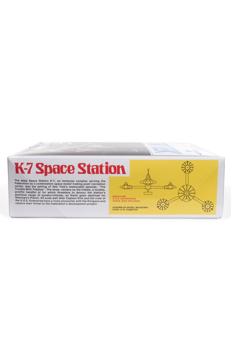 AMT Star Trek K7 Space Station 17600 Scale Model Kit, Alternate, color, Multicolored