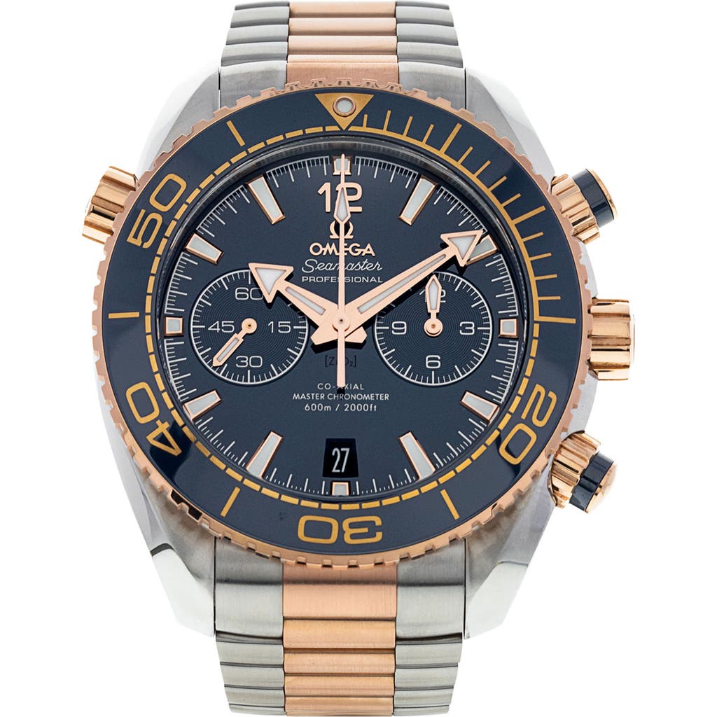 Watchfinder & Co. Omega 2021 Planet Ocean Automatic Chronograph Bracelet Watch, 45.5mm