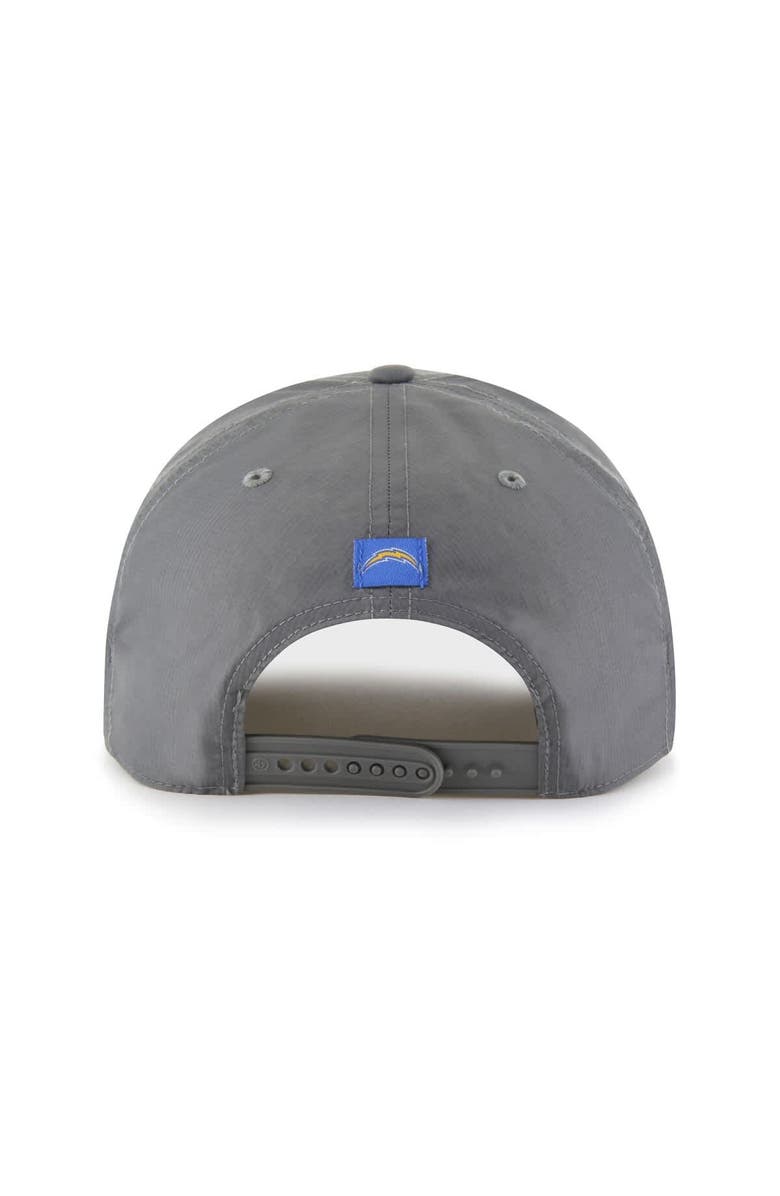 '47 Men's '47  Gray Los Angeles Chargers Suburbia Hitch Adjustable Hat, Alternate, color, 
