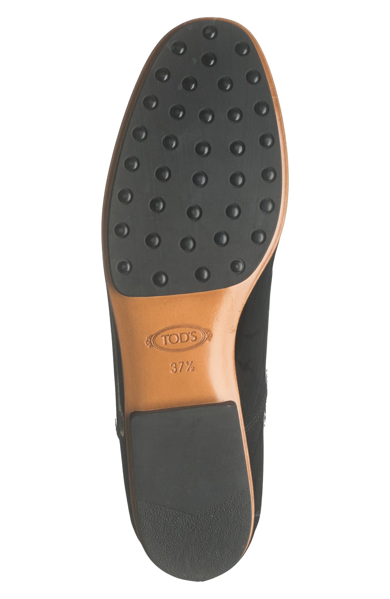 Two-Tone Leather Oxford, Alternate, color, BLACK