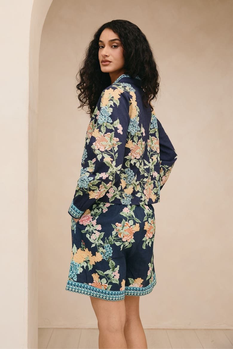 Amani Navy Short, Alternate, color, Navy