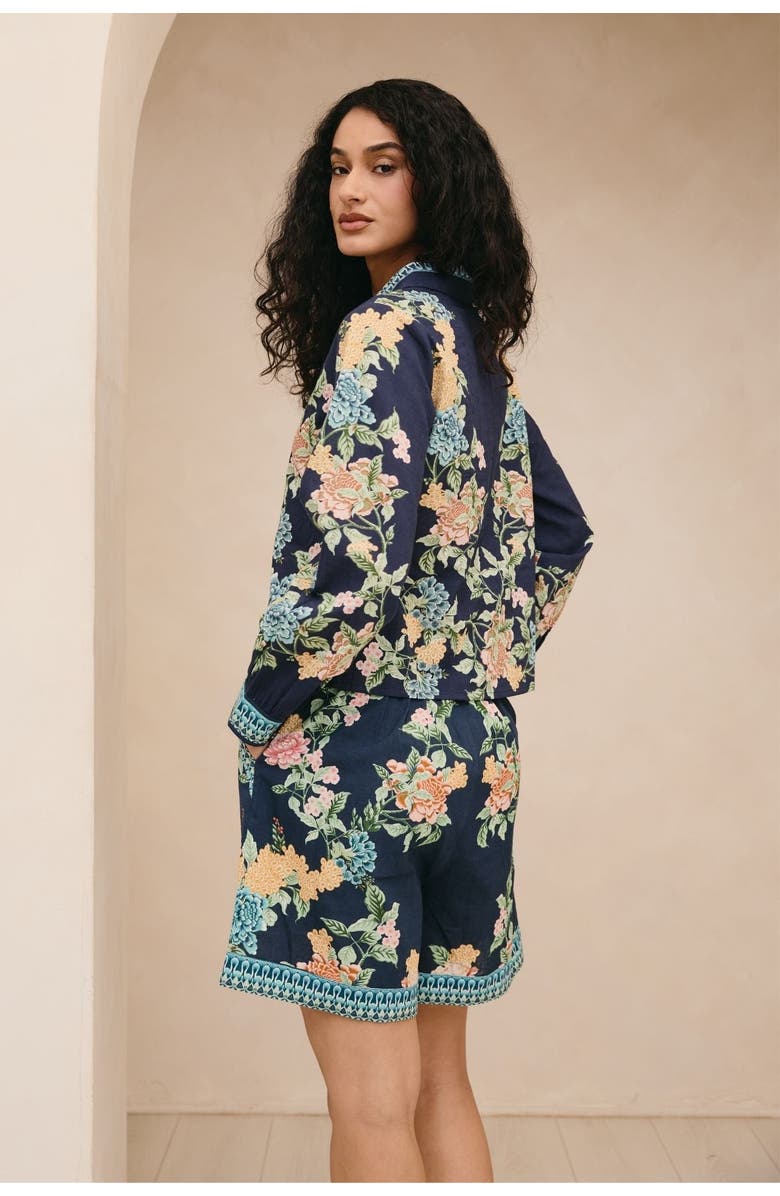 RAISHMA Amani Navy Short, Alternate, color, Navy