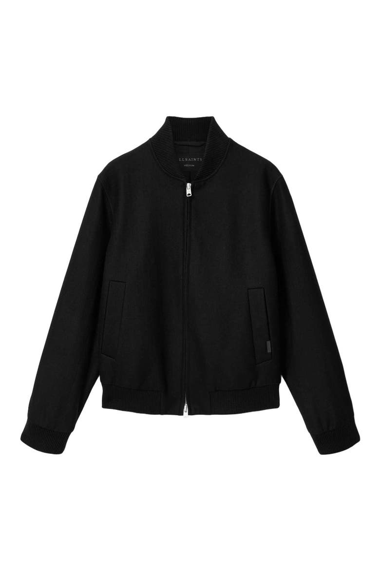 Deceit Bomber Jacket, Alternate, color, BLACK