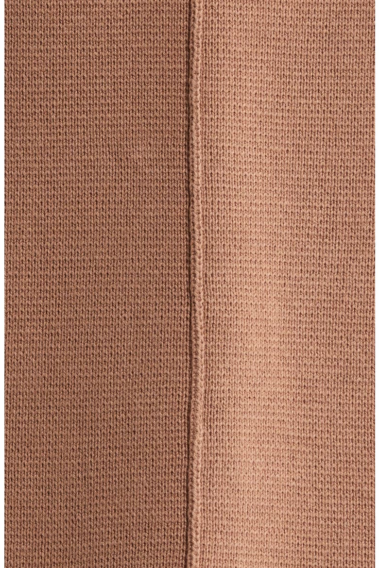 Knit Cotton Blend Single Button Blazer, Alternate, color, TIGERNUT