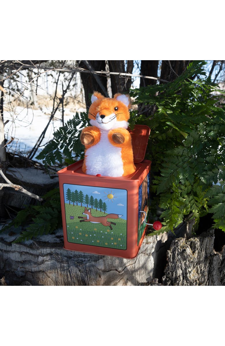 Jack Rabbit Creations Fox Jackinthebox, Music Toy, Toddlers & Kids, Alternate, color, Multicolored