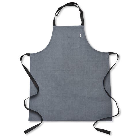 Linen Apron 32 x 27 in for Dining Table, Holiday and Everyday Table Decor - Classic Linen Apron