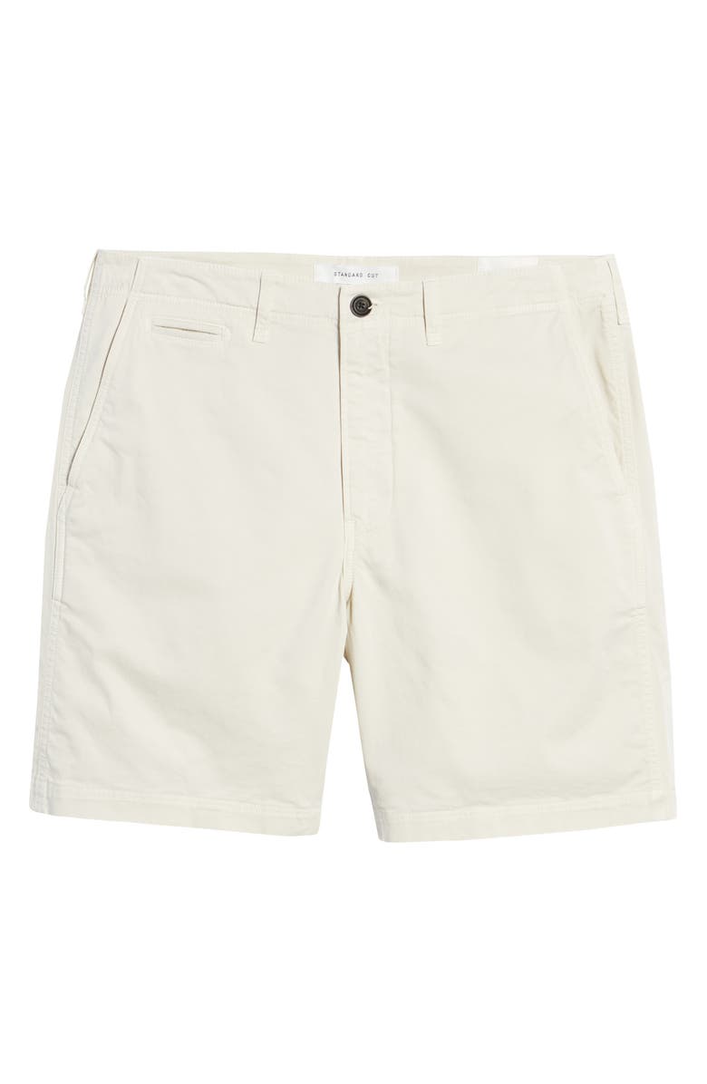 Billy Reid Men's Cotton Blend Chino Shorts, Alternate, color, Eggshell