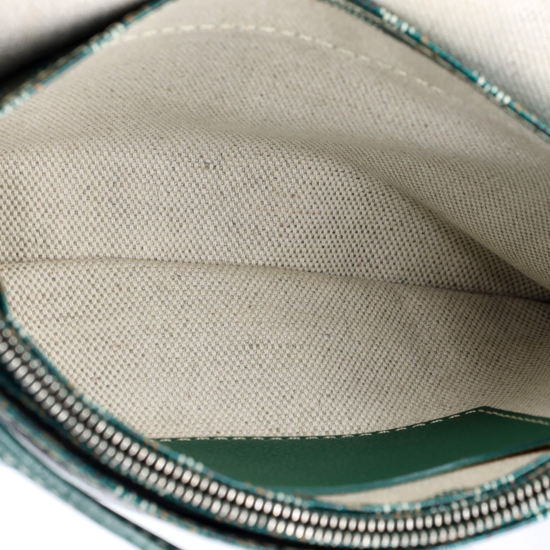 Pre-Owned Goyard Plumet Clutch Wallet Coated Canvas, Alternate, color, 