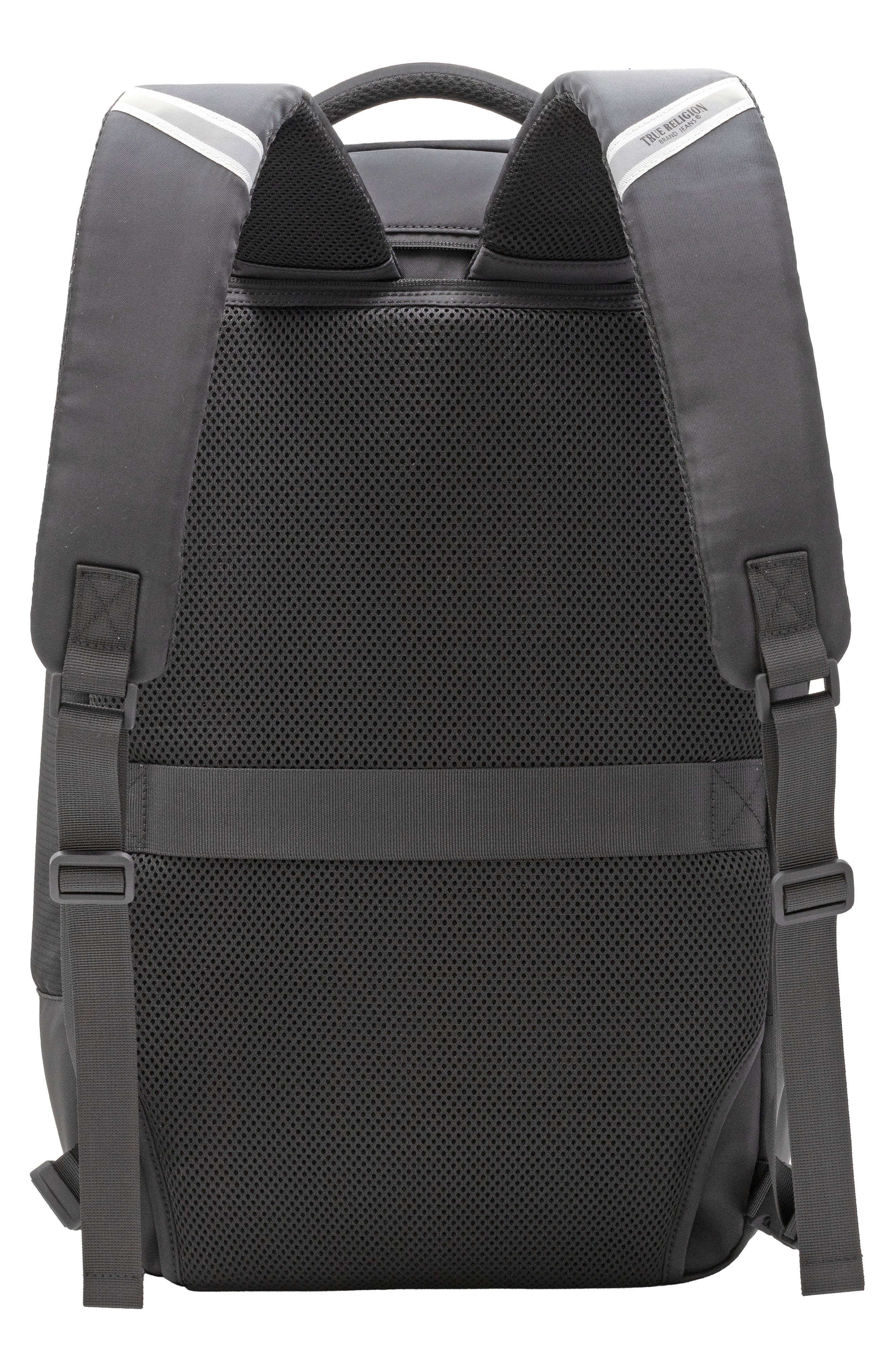 True Religion Oal Travel Backpack, Alternate, color, Black
