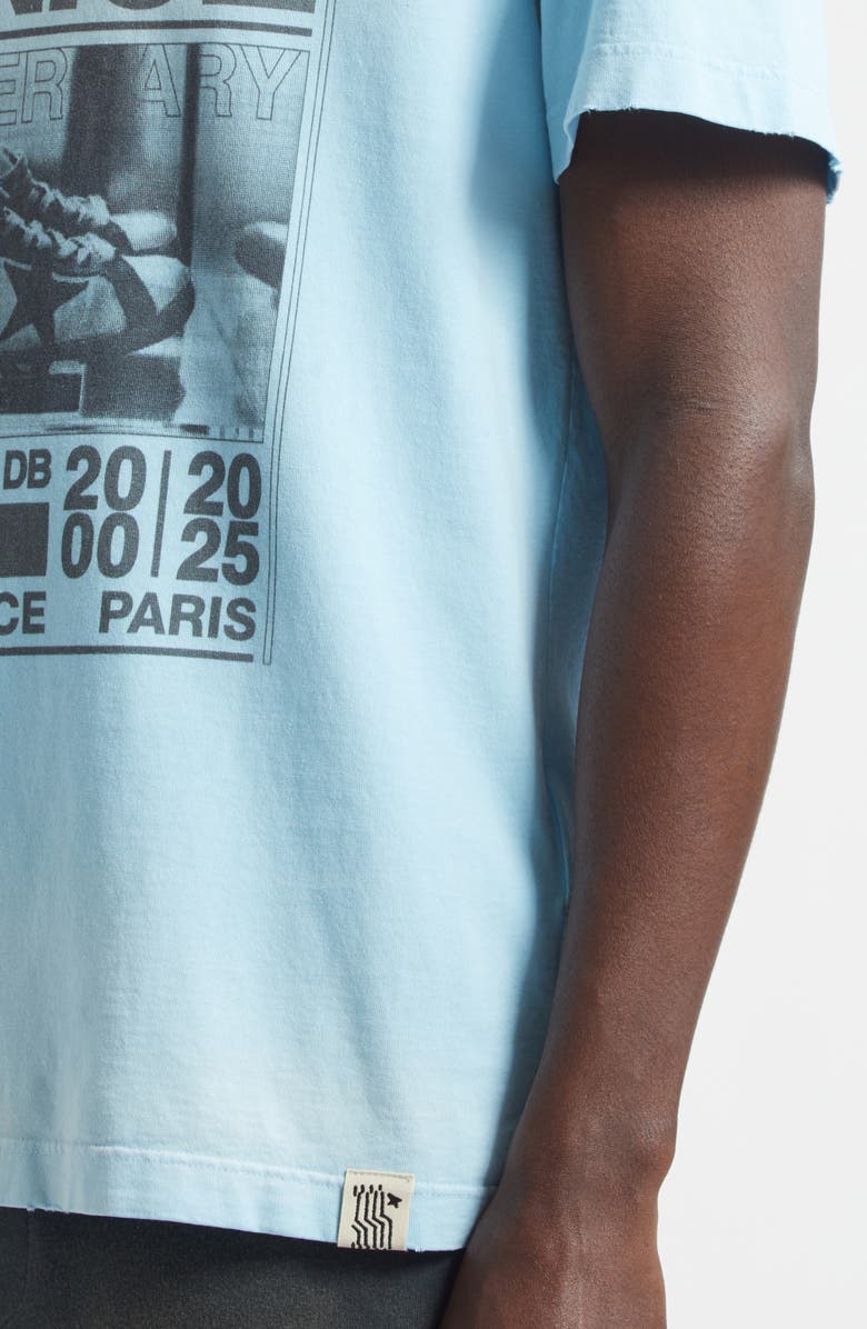 Golden Goose Journey Regular Fit Graphic T-Shirt, Alternate, color, Crystal Seas