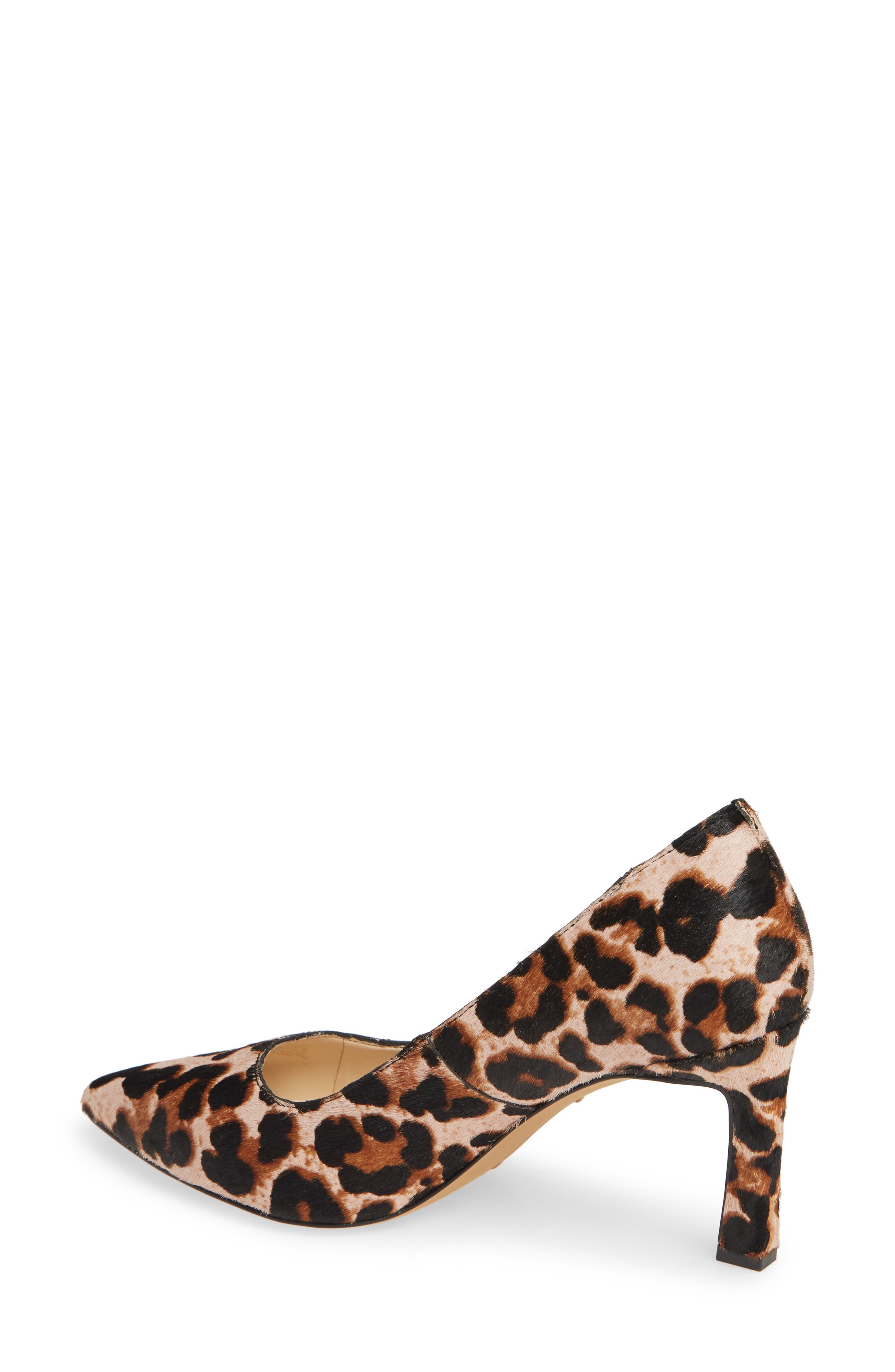 Retsie Pointed Toe Pump, Alternate, color, BLUSH CALF HAIR